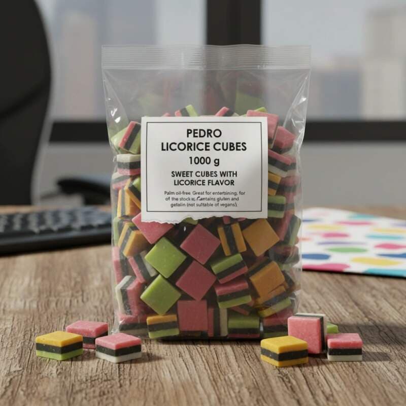 Pedro lékořicové kostky 1 kg - náhled 4