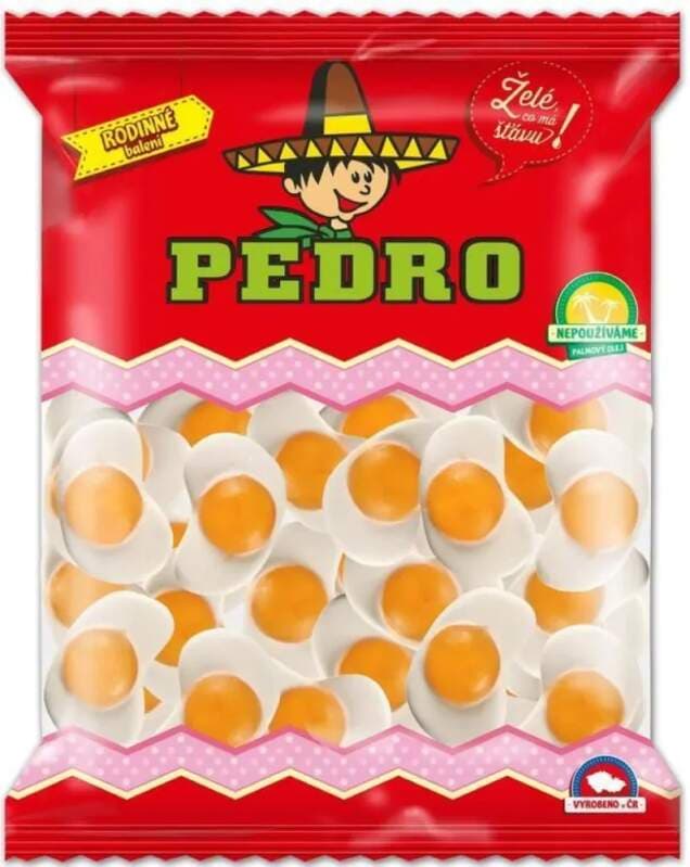Pedro Volské vejce 1 kg – ovocné želé bonbony - náhled 4