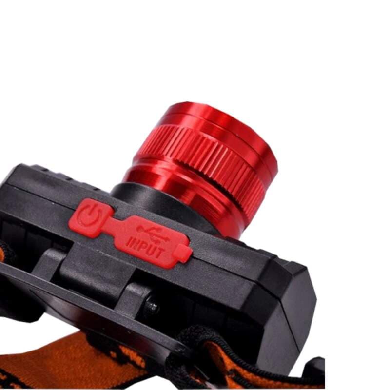 Nabíjecí LED čelovka 3 W, 150 lm, zoom, Li‑Ion, IP44 - náhled 4