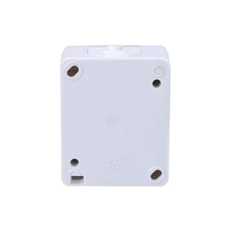 Zásuvka do vlhka IP54, nástěnná, šedá, 16 A / 250 V - náhled 5